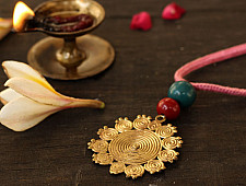 आराधना | Aradhana ✺ Brass Necklace { 5 }